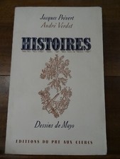 Histoires prévert verdet d'occasion  Caen
