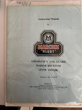 Marconi alert instruction for sale  HUNTINGDON