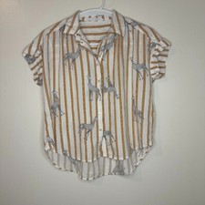 Giraffe striped button for sale  Absecon