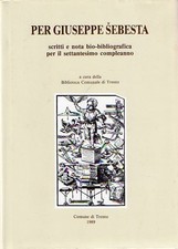 Per giuseppe sebesta usato  Italia