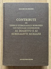 Contributo lessico etimologico usato  Roma