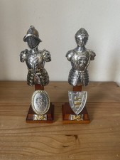 Pair decorative knight for sale  NELSON