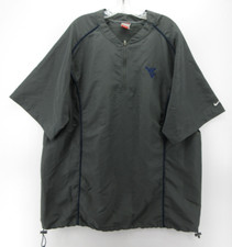 Jaqueta de beisebol West Virginia Mountaineers masculina XL cinza Nike corta-vento 1/4 zíper comprar usado  Enviando para Brazil