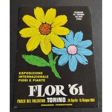 Cartolina fiori del usato  Alessandria