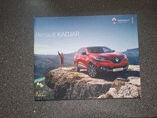Renault kadjar brochure for sale  CREWKERNE