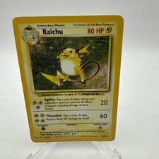 Raichu 102 base for sale  Mckinleyville