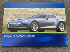 Chrysler firepower concept for sale  Smithfield