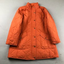 Jaqueta Talbots Feminina LP Laranja Zíper Completo Forrada Preenchida Acolchoada Casaco Longo comprar usado  Enviando para Brazil
