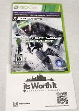 Tom Clancy's Splinter Cell: Blacklist (Xbox 360, 2013) Novo na caixa! Estojo, ambos os discos! comprar usado  Enviando para Brazil