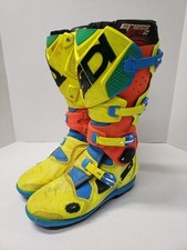 Botas Sidi Antonio Cairoli Crossfire 2 SRS tamanho EUA 9.5 TC222 Tony Motocross moto comprar usado  Enviando para Brazil