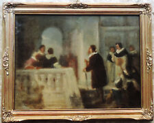 Dipinto olio carta usato  Roma