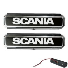 2x Luzes indicadoras laterais LED 12/24V chassi de caminhão Scania reboque de caminhão comprar usado  Enviando para Brazil