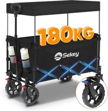 Folding camping trolley for sale  SALFORD