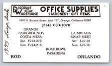 Vintage business card for sale  Hatboro