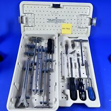Cross Medical Products conjunto de instrumentos ortopédicos espinhais com estojo de armazenamento comprar usado  Enviando para Brazil