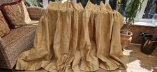 Gold silk interlined for sale  MORECAMBE