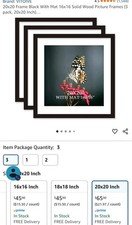 20x20 frame black for sale  Altoona