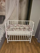 Beistellbett babybett weiß gebraucht kaufen  Berlin