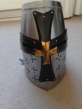 Crusader knights helmet for sale  AYLESBURY