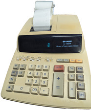 Calculadora eletrônica Sharp modelo EL-1197P vintage testada comprar usado  Enviando para Brazil