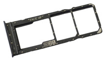 BANDEJA DE CARTÃO SIM DUPLO MICRO SD preta de substituição fabricante de equipamento original Motorola Moto G13 comprar usado  Enviando para Brazil