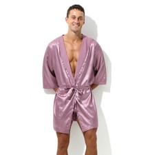 Roupões de banho masculinos pijama macio roupão de banho camisas de seda roupão de banho roupa de dormir brilhante comprar usado Roupões de banho masculinos pijama macio roupão de banho camisas de seda roupão de banho roupa de dormir brilhante comprar usado  Enviando para Brazil