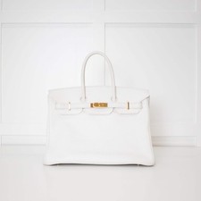 Hermes white birkin for sale  COBHAM