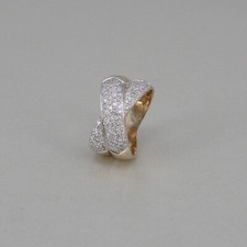 Pave ring 585 gebraucht kaufen  Bochum