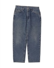 Jeans reto masculino RIFLE W38 L30 azul algodão DB40 comprar usado  Enviando para Brazil