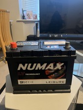 Numax 75ah battery. for sale  SHEFFIELD