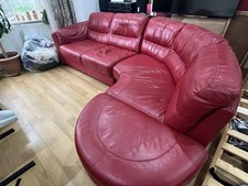 Red pure leather for sale  LONDON