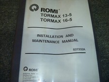 Manual de instalação e manutenção de torno de motor Romi Tormax 13-5 13" x 40" xz, usado comprar usado Manual de instalação e manutenção de torno de motor Romi Tormax 13-5 13" x 40" xz, usado comprar usado  Enviando para Brazil