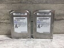 Lote 2 discos rígidos desktop Samsung SpinPoint T166 HD501LJ 500GB 3,5" SATA II #N2-20 comprar usado  Enviando para Brazil