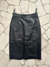 Leather skirt ruffo usato  Milano