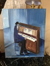 Peinture représentant pianist d'occasion  Fraisans