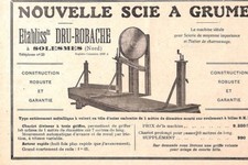 Solesmes scie grume d'occasion Solesmes scie grume d'occasion  Ouzouer-sur-Loire