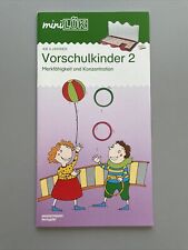 Mini lük vorschulkinder gebraucht kaufen  Hamburg