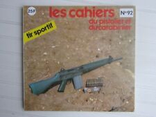 Cahiers pistolier manurhin d'occasion  Triel-sur-Seine