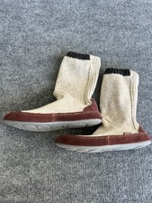 Chinelos masculinos Acorn Slouch Boots tamanho 9-10 original chinelo meia lã pano comprar usado  Enviando para Brazil