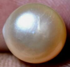 Pérola branca natural australiana do mar do sul 8,20 CT certificada pedra preciosa não tratada  comprar usado  Enviando para Brazil