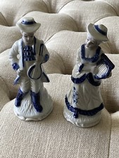 Vintage porcelain blue for sale  LOUTH