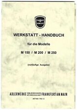 Werkstatt handbuch adler gebraucht kaufen  Freiamt