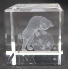 Laser etched crystal for sale  COLCHESTER