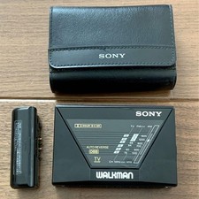 Reproductor de casete portátil Sony WM-F550C Walkman radio AM/FM - probado y funcionando segunda mano  Embacar hacia Mexico