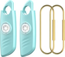 Alarma de Seguridad Personal para Mujer 2 Paquetes 140db Sirena para Niños y Ancianos segunda mano  Embacar hacia Mexico