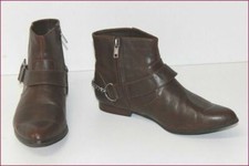 Zara boots cuir d'occasion  La Ferté-Bernard