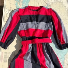 Vestido listrado vintage C. J. Sophisticate com cinto comprar usado  Enviando para Brazil