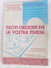 Libro ricette cirio usato  Codroipo