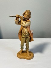 Usado, Estatueta Fontanini #117 Michael com flauta 5” Depose Itália Presépio 1983 Vintage comprar usado  Enviando para Brazil