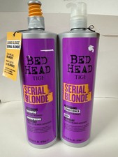 Xampu e condicionador restaurador TIGI Serial Blonde 32,8 oz duplo, usado comprar usado  Enviando para Brazil